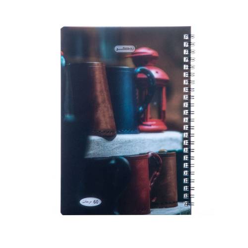 Roco wire square notebook, 60 sheets