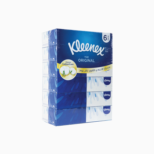 Kleenex Original Facial Tissues, 70 Tissues, 6 Boxes