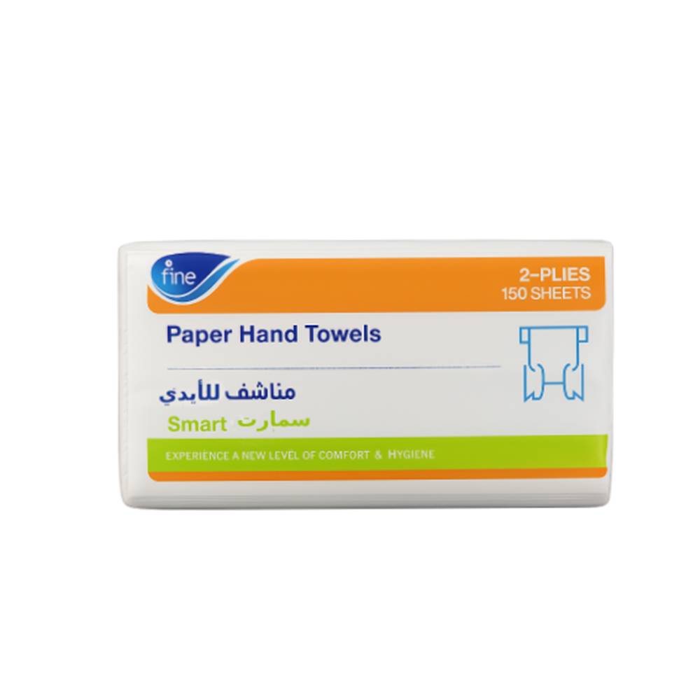 فاين ورق تنشيف  انترفولد 21×21سم  150ورقة