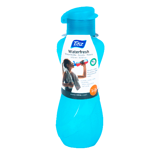 Titiz plastic bottle and brushes, capacity 500 ml