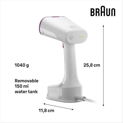 براون كاوية بخار يدوي 150مل 1200W