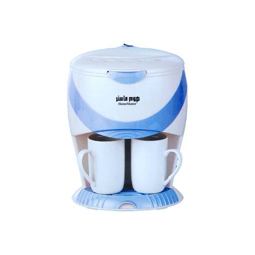 هوم ماستر صانعة قهوة كهربائية ابيض2كوب 450W