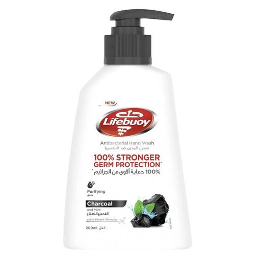 Lifebuoy charcoal and mint hand soap 200 ml