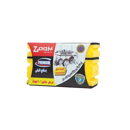 zoam premium  Sponge and scourer  special offer 6+3 free
