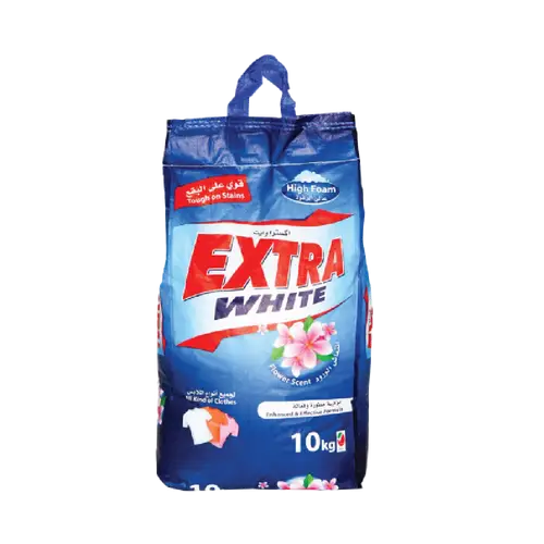 اكسترا وايت مسحوق ازرق انتعاش الورود10كيلو
