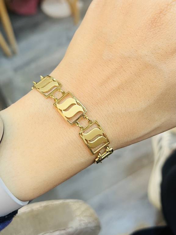Stainless bracelet 14