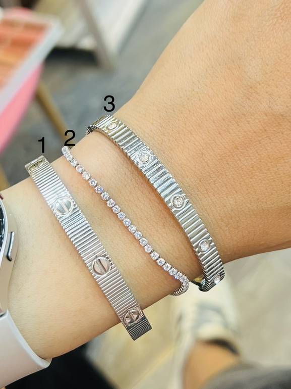 New style Carti*r silver bracelet 