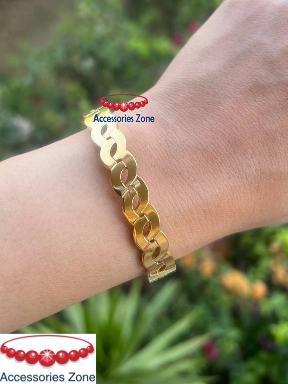 Stainless gold bracelet 
