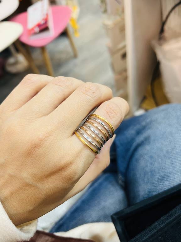 Gold x Silver ring 