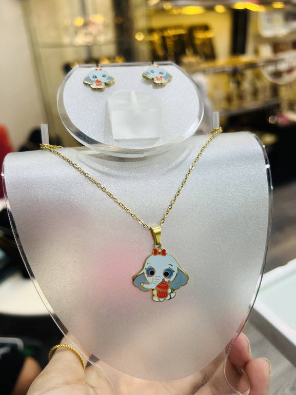 Blue elephant set