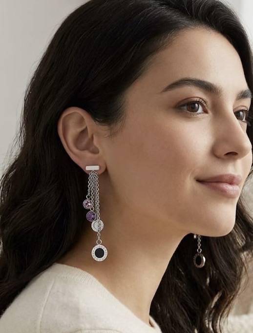 Bvlg*ri earring stones
