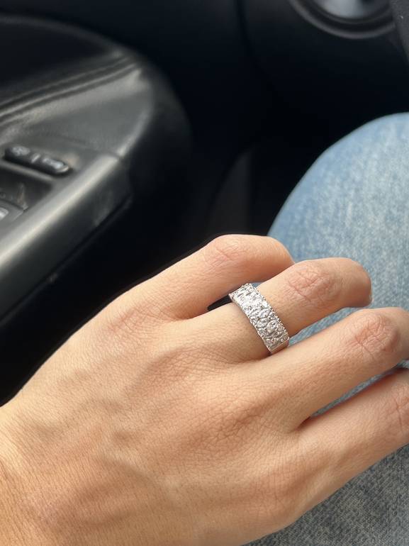 Diamond 💎 ring 5 او محبس