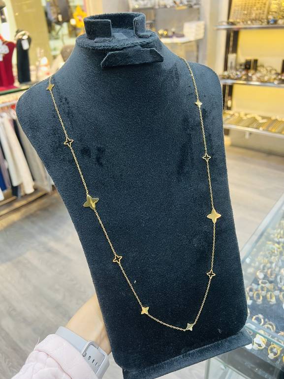 LV long necklace 