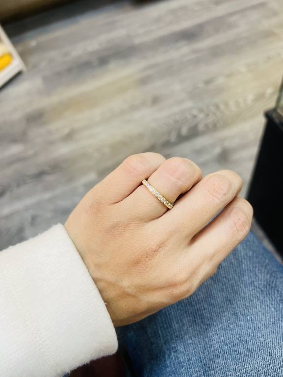دبله او محبس gold color