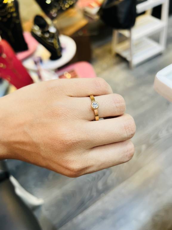 محبس او خاتم rose gold 