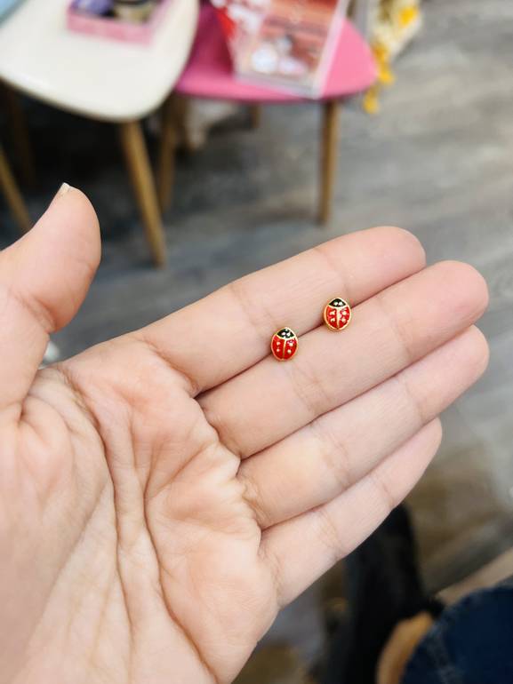 Lady bug 🐞 earring 