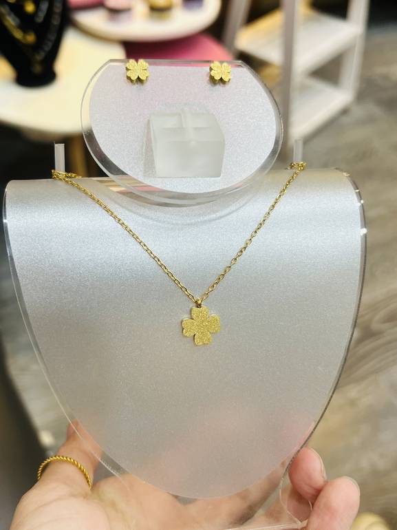 Gold flower 2 set