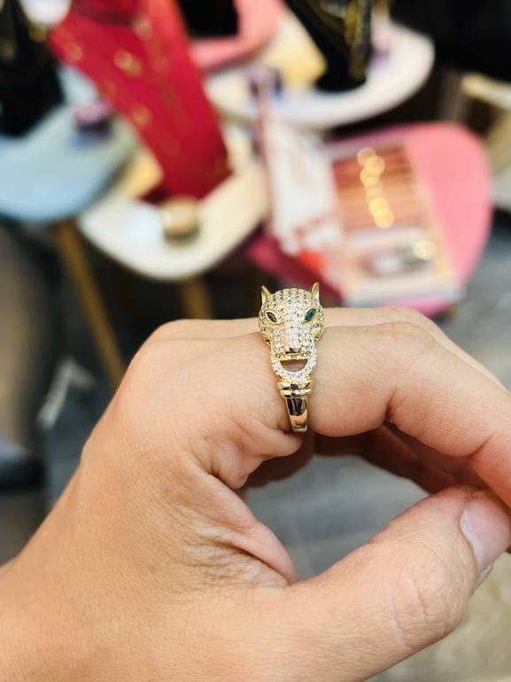 Gold tiger ring 2