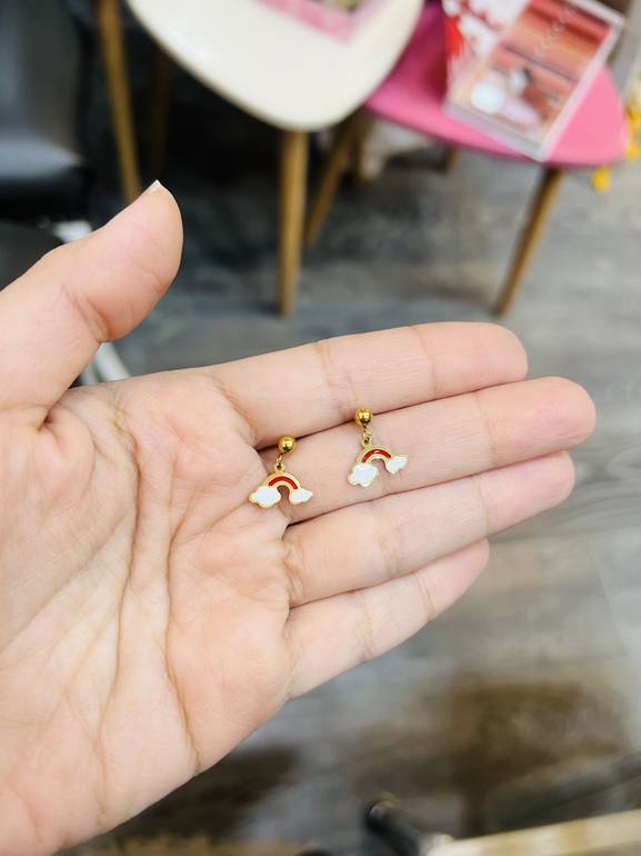 Rainbow earring
