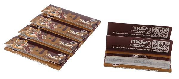  Moon Rolling Paper 1 1/4 Chocolate  