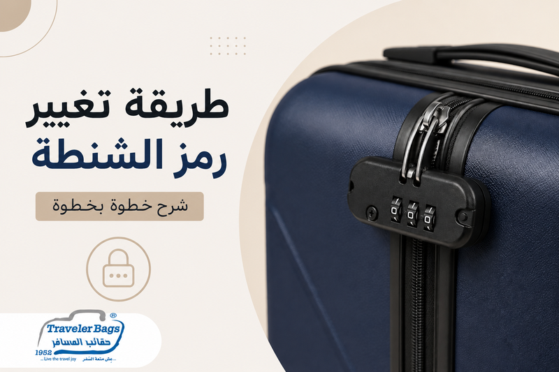طريقة تغير الرمز للحقيبة