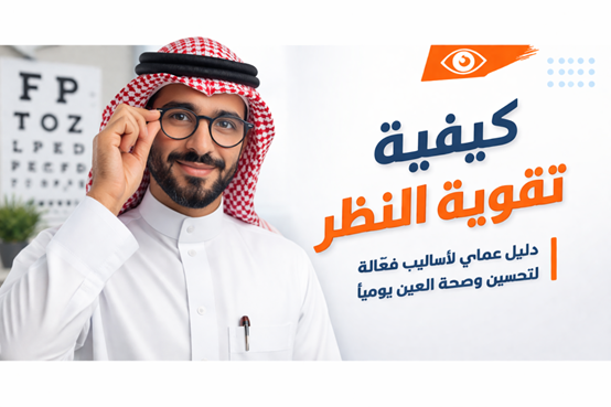 كيفية تقوية النظر في عصر الشاشات