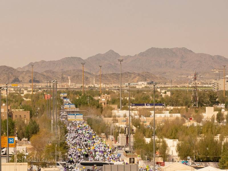 الخدمات اللوجستية في موسم الحج