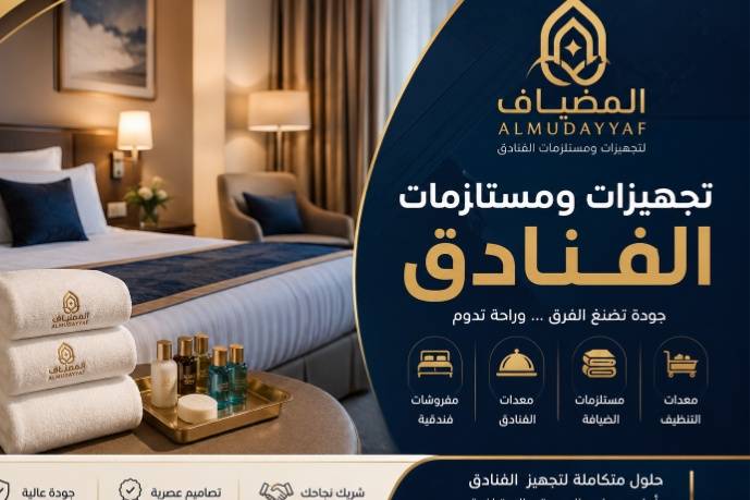 تجهيزات ومستلزمات الفنادق: الجودة التي تصنع تجربة ضيافة استثنائية