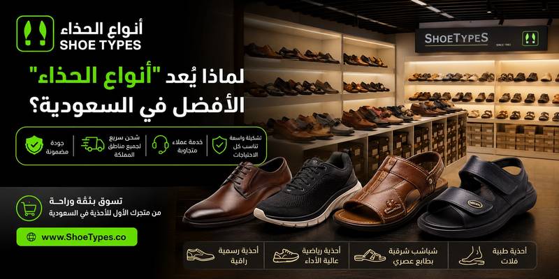 أفضل متجر أحذية بالسعودية – لأن الراحة تبدأ من القدم