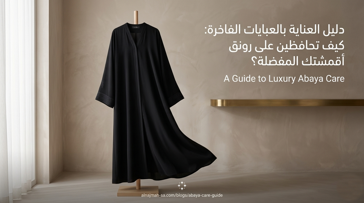 دليل العناية بالعبايات الفاخرة: كيف تحافظين على رونق أقمشتك المفضلة؟
