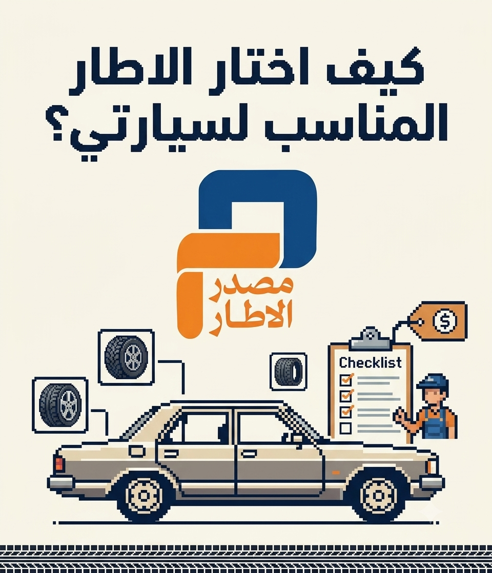 كيف اختار الإطارات المناسب لسيارتي ؟ 