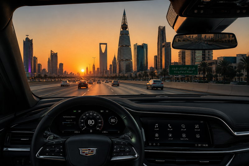 تظليل الزجاج الأمامي في الرياض: كيف تجمع بين العزل الحراري الفائق والنقاء البصري؟