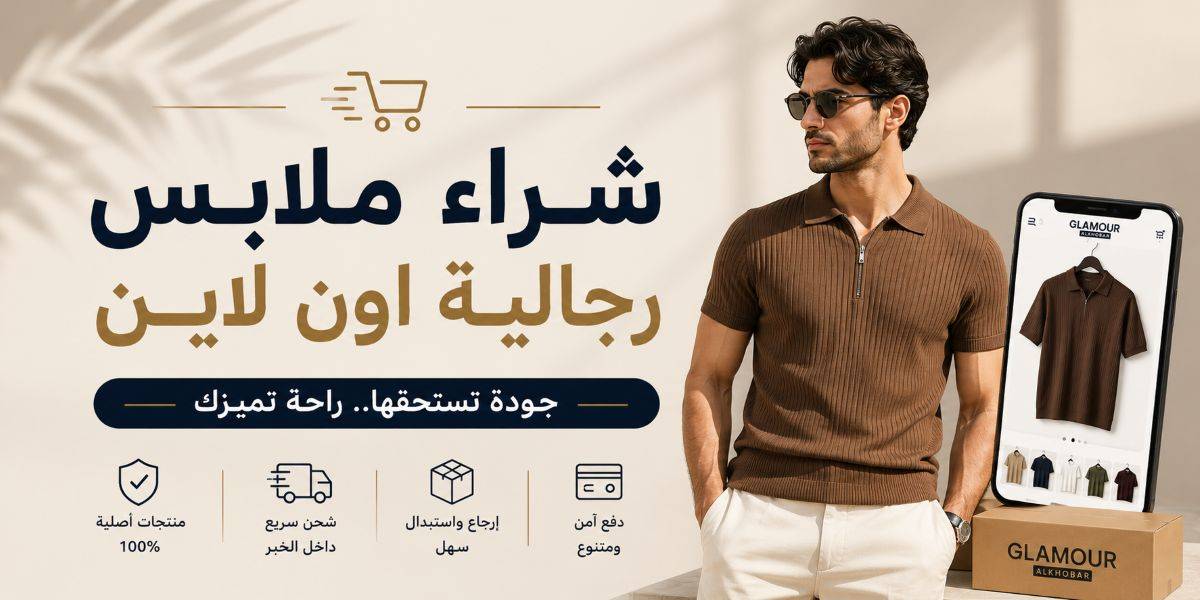 شراء ملابس رجالية اون لاين الخبر: دليلك لاختيار الأناقة بسهولة