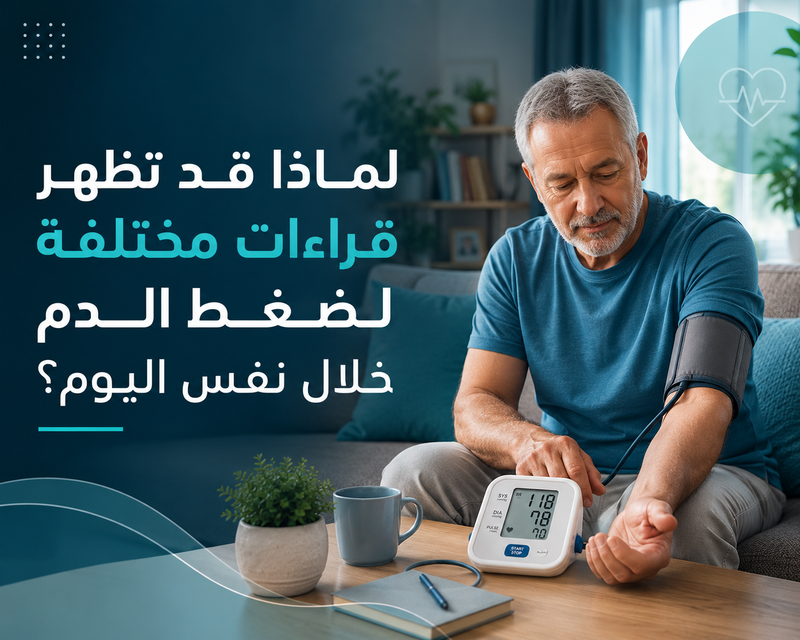 لماذا قد تظهر قراءات مختلفة لضغط الدم خلال نفس اليوم؟