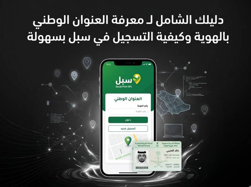 دليلك الشامل لـ معرفة العنوان الوطني بالهوية وكيفية التسجيل في سبل بسهولة