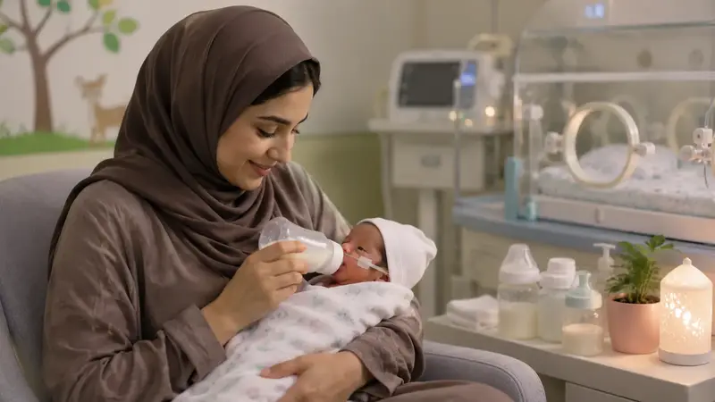 تغذية طفلك الخديج.. 4 نصائح لا غنى عنها لكل أم