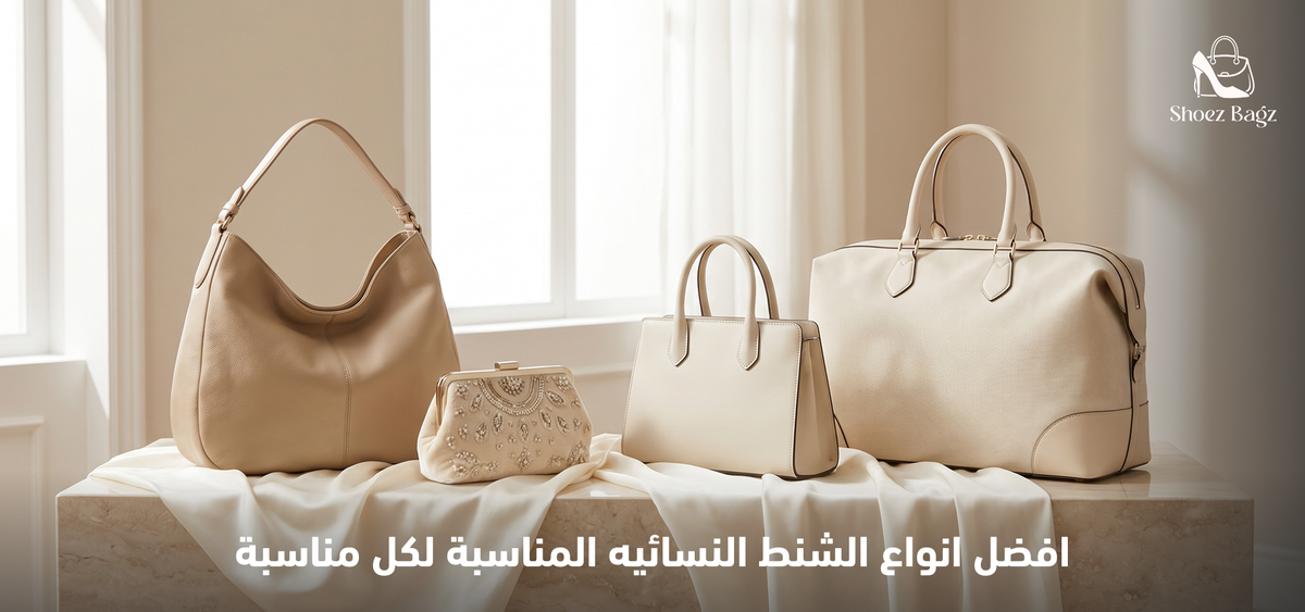 افضل انواع الشنط النسائيه المناسبة لكل مناسبة