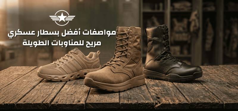 مواصفات أفضل بسطار عسكري مريح للمناوبات الطويلة