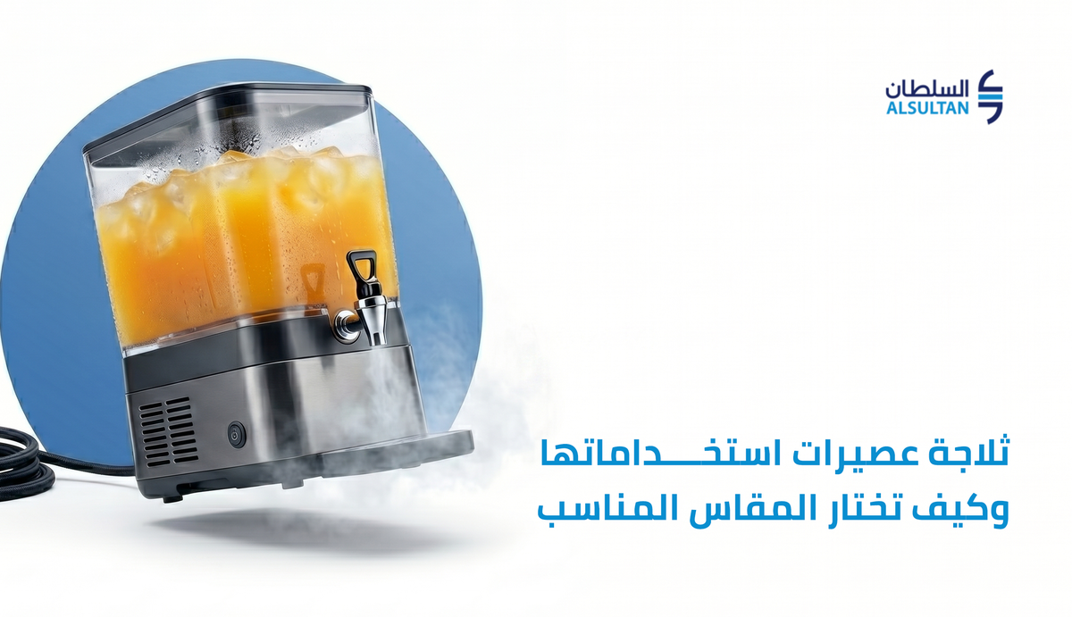 ثلاجة عصيرات: استخداماتها وكيف تختار المقاس المناسب