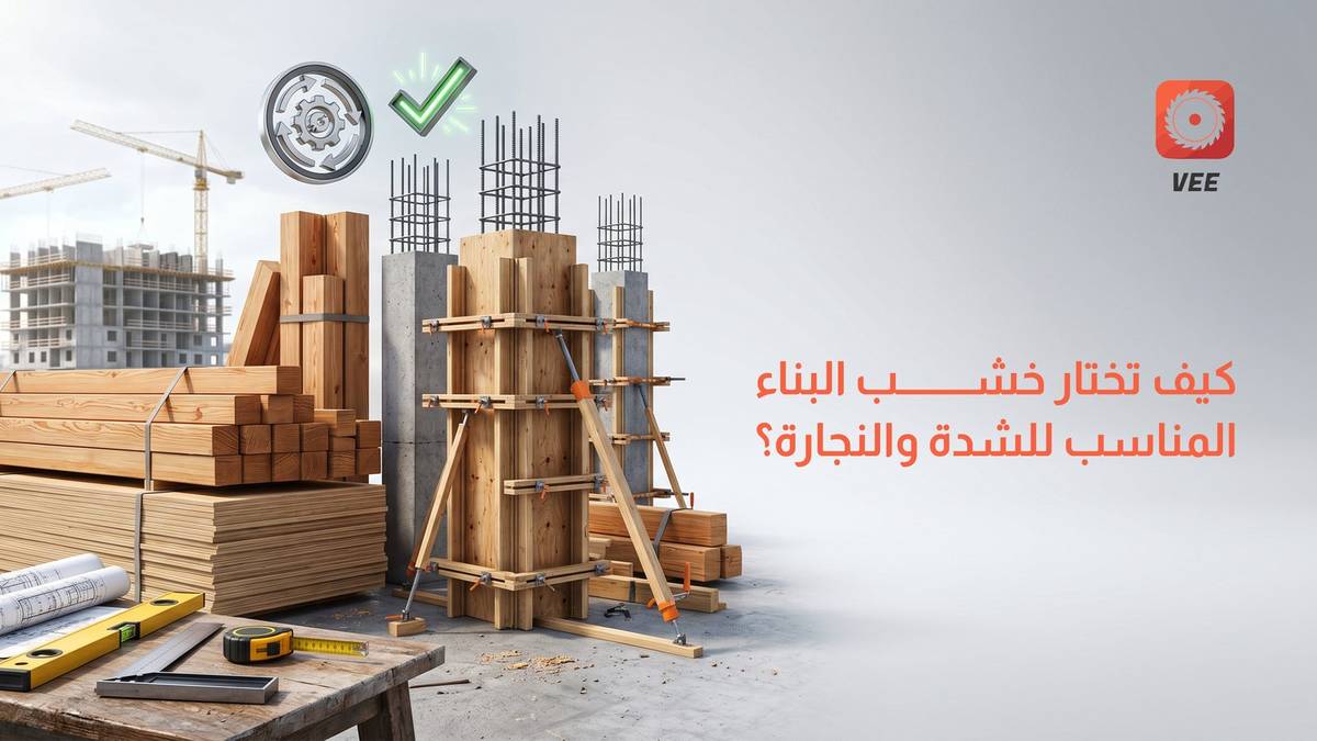 كيف تختار خشب البناء المناسب للشدة والنجارة؟