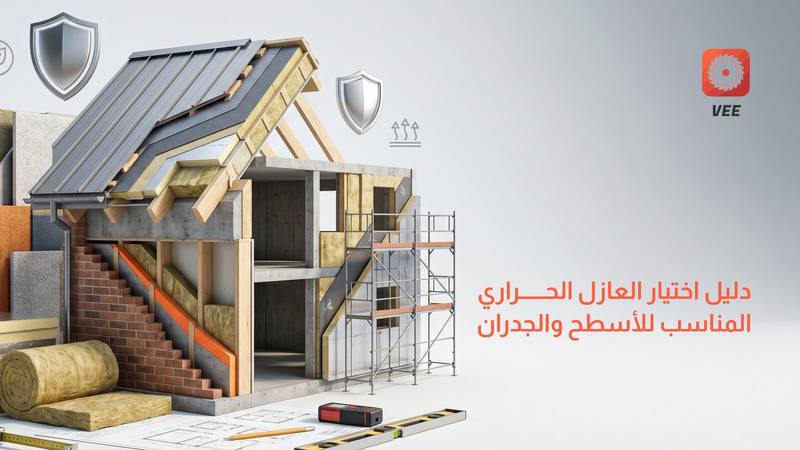 دليل اختيار العازل الحراري المناسب للأسطح والجدران