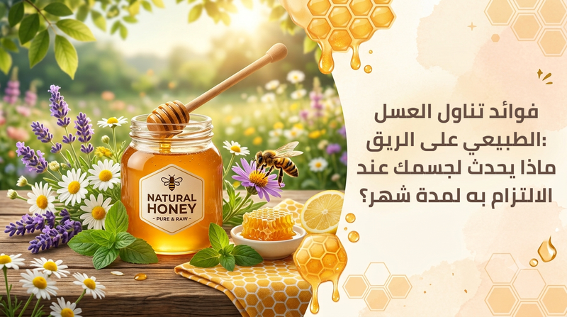 فوائد تناول العسل الطبيعي على الريق: ماذا يحدث لجسمك عند الالتزام به لمدة شهر؟