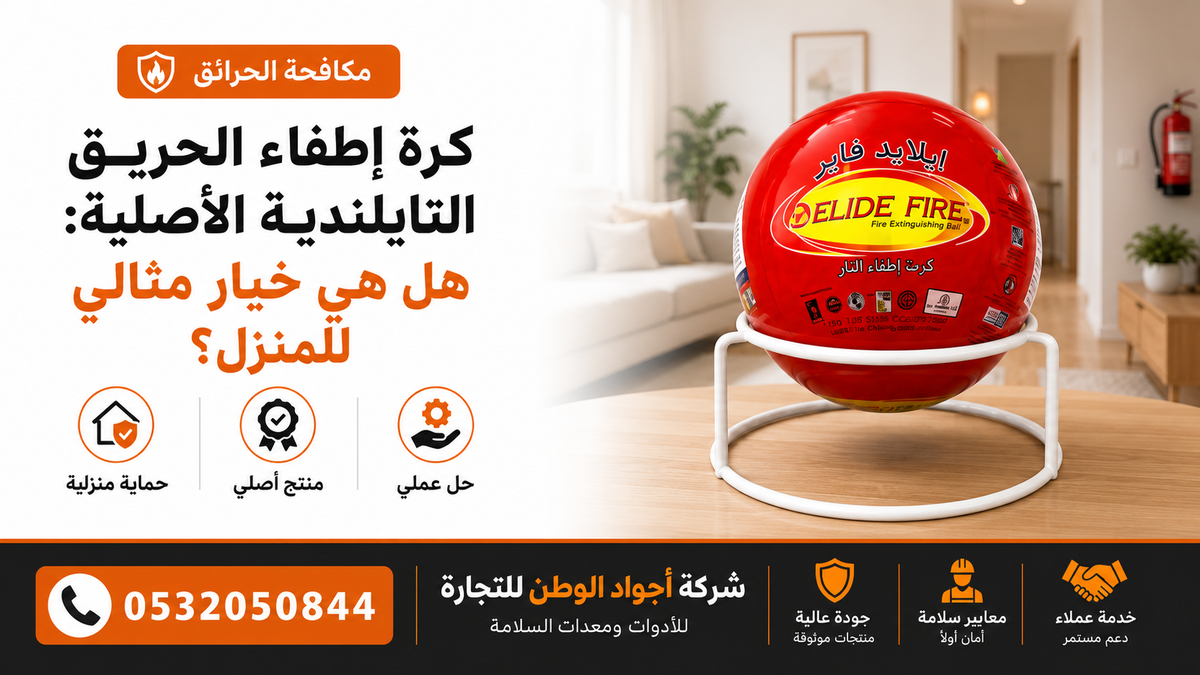 كرة إطفاء الحريق التايلندية الأصلية: هل هي خيار مثالي للمنزل؟