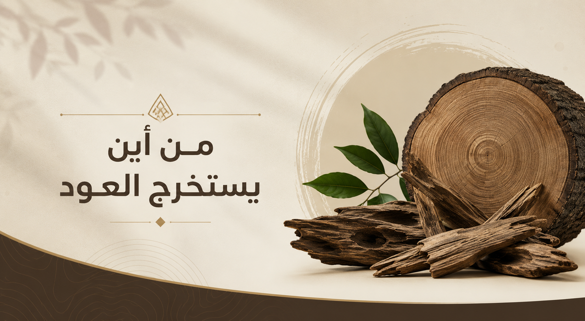 من أين يستخرج العود؟ 