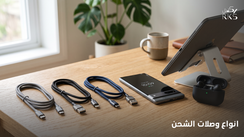 دليلك الكامل لانواع وصلات الشحن للجوال: السرعات، الخامات، وكيف تتجنب التلف السريع&nbsp;
