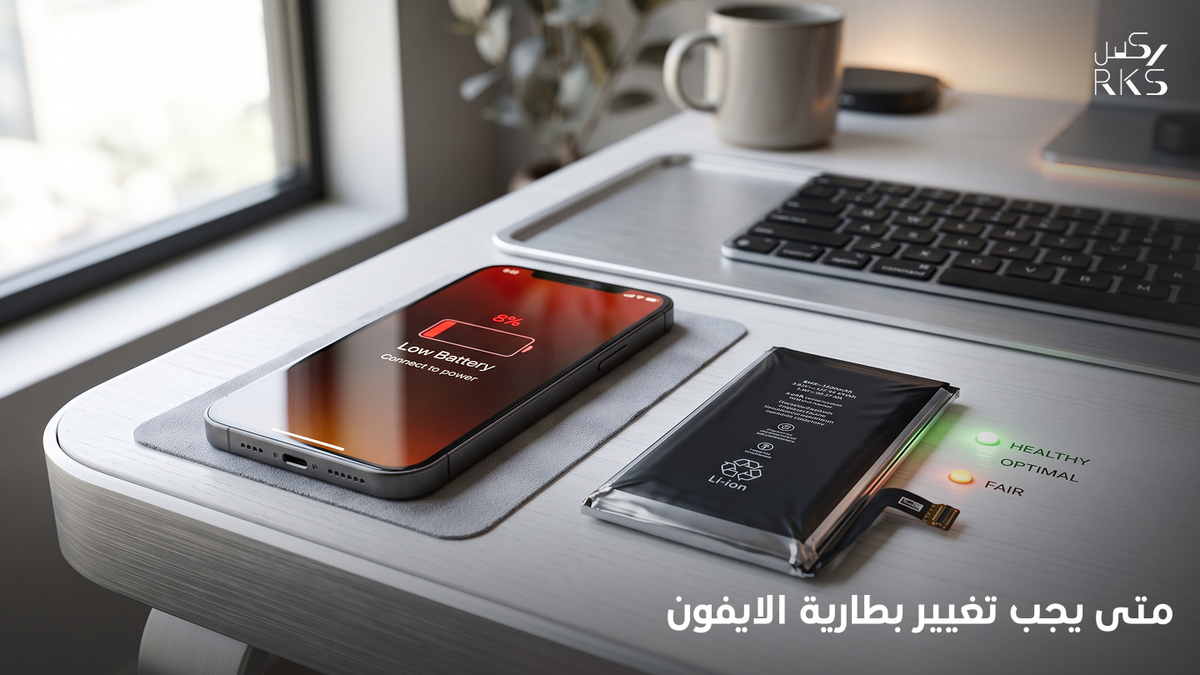 متى اغير بطارية الايفون؟ علامات التلف والأسعار في السعودية