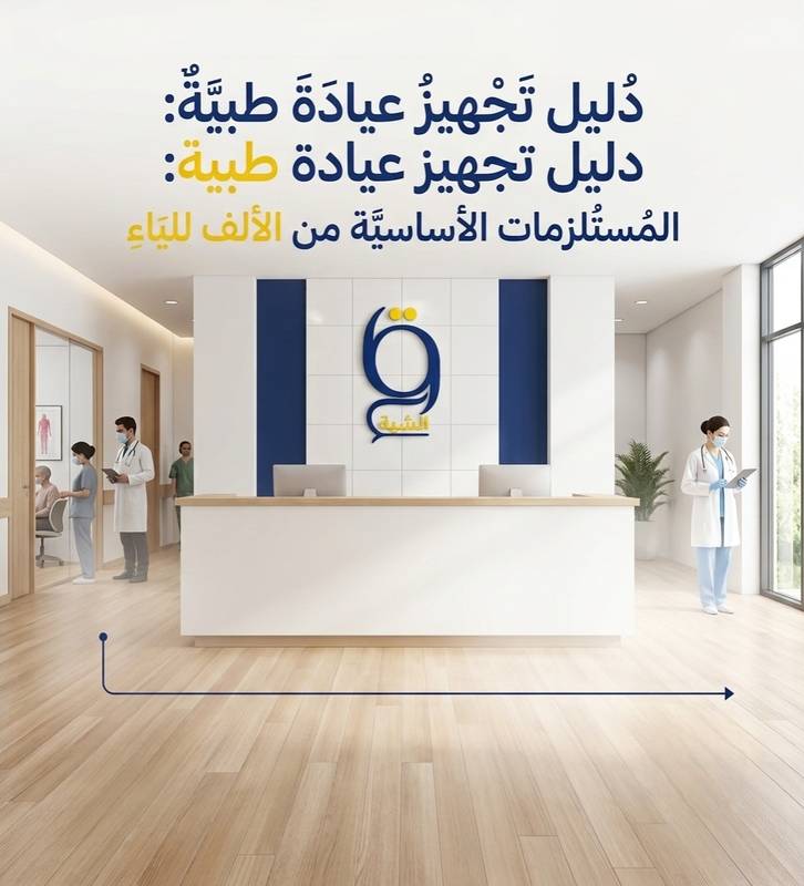 دليل تجهيز عيادة طبية: المستلزمات الأساسية من الألف للياء