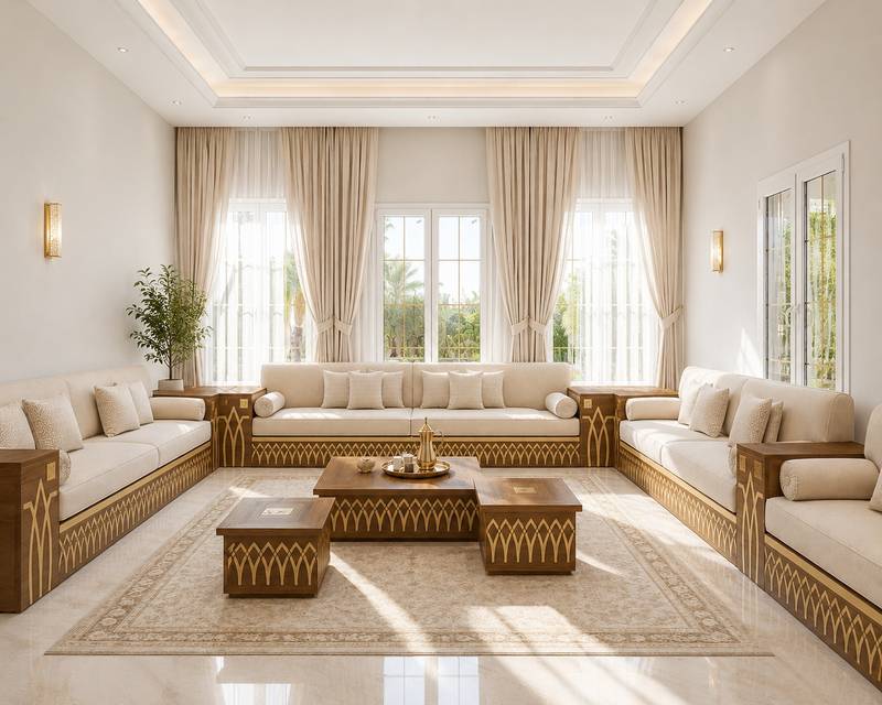 مجالس القصور الفاخرة