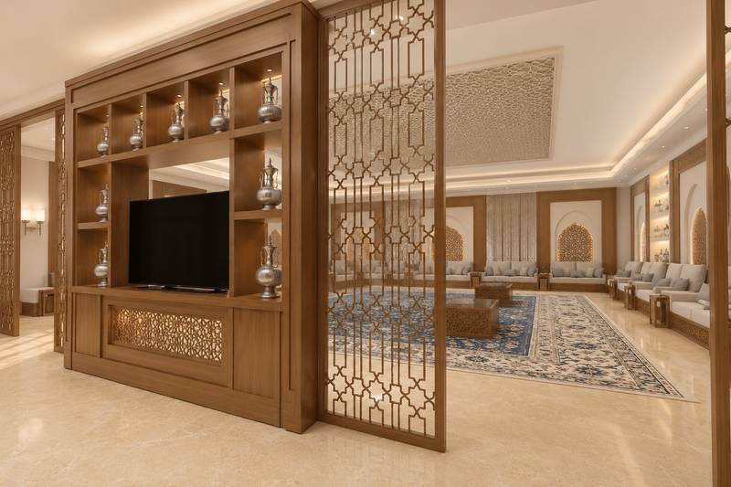 مجلس ضيافة رسمي لكبار الزوار