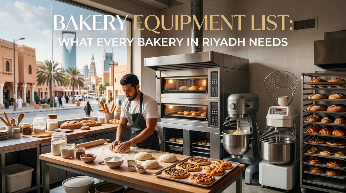 Bakery Equipment List: What Every Bakery in Riyadh Needs